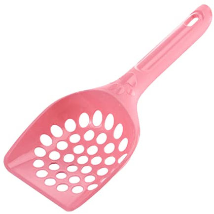 Pala per lettiera per Gatti, detergente per Gattini, Facile da Pulire, Tutti i Tipi di lettiera per Gatti, Sabbia, Design Fori per setacciare, Design Foro per Appendere Gatti