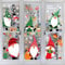 6 Blatt Fensteraufkleber Weihnachten,Schneeflocken Fensterdeko,Fensterbilder Weihnachten Selbstklebend Weihnachtsdeko,Weihnachten Fensteraufkleber,Statisch Haftende PVC Aufkleber (Weihnachtstag-B)
