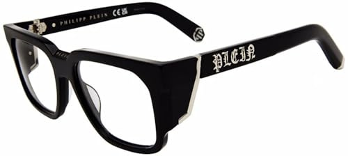 Philipp Plein VPP141M Nero lucido 54/18/145 Herren Brillen