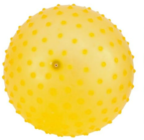 Acan Pelota Hinchable de Goma perfumada con Pinchos, balón Inflable para niños, Juegos, Ejercicio Infantil, Piscina, Playa, jardín, 23 cm