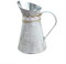 Jarrones de Hierro para Flores, jarrón rústico Vintage, Flor de Cubo Jarra de Flores de Metal Retro jarrón galvanizado jarras de Metal jarras de Metal para la Oficina en casa decoración de la na