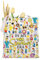 KUIYAI Vintage Cartoon TV Show Tote Bag Canvas Shoulder Bag For Shopping, Travel, Office, Handbag For Women, Simperauk, middle