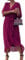 Women's Solid Colour V-Neck Tie Long Bat Sleeve Short Sleeve Irregular Comfortable Casual Dresses Fuchsia