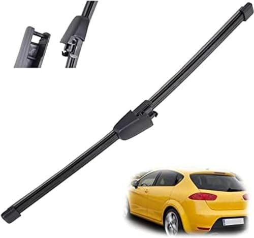 JCVT Coche Hojas De Repuesto para Seat Leon MK2 2009 2010 2011 2012, Delanteros Y Traseros Escobilla Y Brazo del Limpia Parabrisas