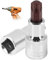 teasteam Lot de 2 douilles Torx T55 de qualité supérieure en alliage d'acier S2 HRC58-62 T55 Torx 1/2 impact 55 mm de longueur pour clé à cliquet carrée de 12,5 mm