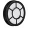 FUANA Filter für Beldray BEL0648 für BEL0648N für Turbo Swivel Staubsauger, schützt vor Schuppen und Haaren