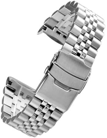 XTVKFWJAB Massives Edelstahl-Uhrenarmband, kompatibel mit Seiko Abalone Series Turtles Prospex SRPA21 SRP777 SRPC25 SRP773 SRP775 SRP779 Armband 22 Strap