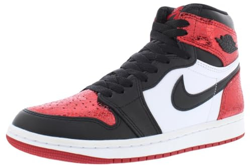 Retro High OG Air Jordan 1 in Varsity Red/Black-White, Red, 3 UK