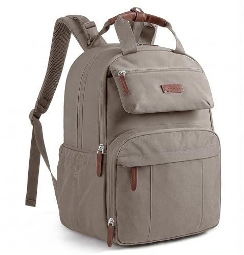 mommore Wickelrucksack Groß Wickeltasche Kinderwagen Geburt für Unterwegs | 29x20x41cm Diaper Bag mit Mehrere Fächer Wickelunterlage Isolierschicht Kinderwagengurte, Lässig Reise Babytasche Rucksack