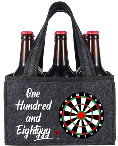 Dart Geschenke für Männer - Dart Zubehör als personalisierte Geschenkidee | Dart Gadgets & Deko, Dartfans Geburtstagsgeschenk für Herren, Männerhandtasche für Dartspieler