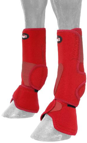 Tough 1 Performers 1st Choice Kombi-Stiefel, Rot, Größe M