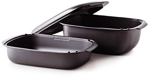 TUPPERWARE UltraPro K33 Ultra 8276 Plat à four 3,5 l + 2,0 l + 1 couvercle