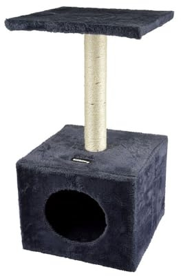 Love Story, Arbre à Chat avec Niche 58 cm Anthracite