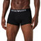 Emporio Armani Herren Mens Basic - Stretch Cotton Boxer Retroshorts, Schwarz, L EU