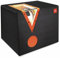 JBL CSX-1400BP Box Subwoofer Passa Banda Audio per Auto da 12'' (300 Mm), con Finestra Acrilica, Nero/Arancione