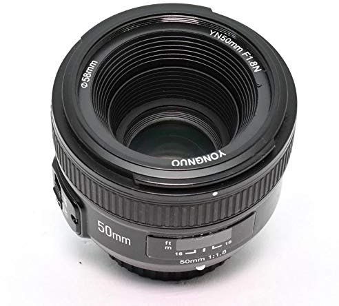 YONGNUO YN50mm F1.8N AF/MF Standard Prime Lens per Nikon D7100 D5500 D810a D800