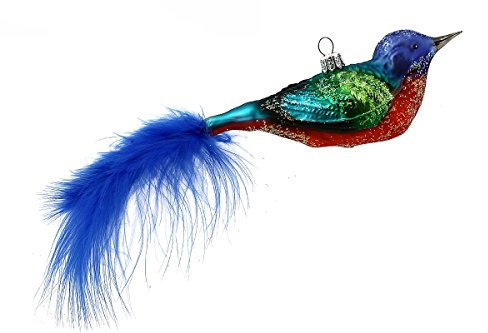 Hamburger Weihnachtskontor - Christbaumschmuck aus Glas -Vogel