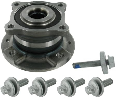 SKF Radlagersatz mit ABS-Sensorring VKBA 7068 Position Hinterachse Höhe 103 mm Länge 151 mm Breite 154 mm - OE-Qualität