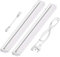ledscom.de LED Unterbau-Leuchte LIWO 58cm, schwenkbar, je 979lm, warmweiß 2er Set