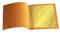 24 Karat Blattgold Essbar Lebensmittelecht Marke, 18mm x 18mm, 100 Stück