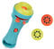 B. toys – Projector Flashlight – Night-Time Toy for Kids Age 4+, 2 Slide-In Space Reels – Fun Toddler Flashlight – Light Me to the Moon (Blue)