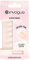Invogue Coffin Natural Pink False Nails With Glue 24 Pack