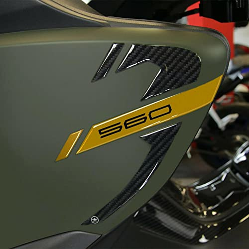 LABELBIKE 2 3D Motorradverkleidungsaufkleber kompatibel mit Yamaha | TMAX 560 ab 2020, Roller-Harzschutz, Kratzfest, Dekoration