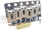 Sella Ponte Chitarra elettrica 6 Tipo di Vite Tremolo System Bridge per Guitar Stratocaster Chrome Argento Parti Chitarra