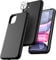 TOCOL Silicone for iPhone 11 Case 6.1-Inch, Liquid Silicone Multi-Color Slim Silky-Soft Touch Anti-Scratch Shockproof Protective Phone Cover, Black
