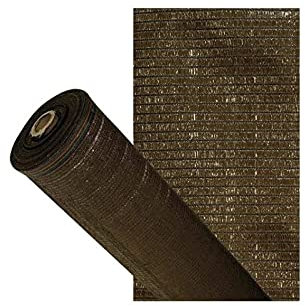 MALLA MARRON EXTRA 95% OCULTACION 2 METROS ALTO X LARGO QUE QUIERA5