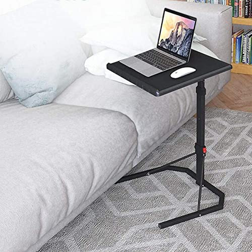 VVEROGJS Nachttisch Sofa Beistelltisch, Klappbarer Laptop-Tisch, anhebbarer Tisch, Gaming-Computer, Schreibtischständer, Tablett, tragbarer Tisch für den Außenbereich