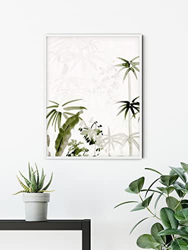Komar Wandbild - Bamboo Drawing - Größe: 40 x 50 cm - Poster, Kunstdruck, Dekoration, Wohnzimmer, Schlafzimmer (ohne Rahmen)