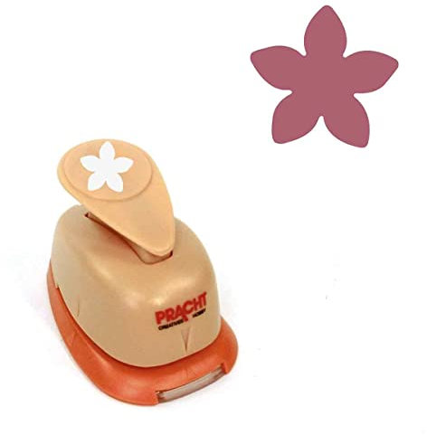 Pracht Creatives Hobby Motivstanzer klein Blüte 15 mm Motivlocher, Papierstanzer
