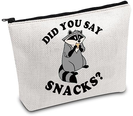 Meeko Waschbär Geschenk Waschbär Did You Say Snacks Make-up-Tasche Magisches Königreich Geschenk Waschbär-Liebhaber Geschenk Lustiger Waschbär Reißverschlusstasche, Adidas Sportschuhe mit Stollen,