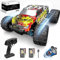 DEERC 9310 Auto telecomandata ad alta velocità per adulti e bambini 30+MPH, scala 1:18 4WD Off Road RC Monster Truck, Veloce 2,4 GHz Fuori terreni Giocattoli camion Regali per ragazzi…