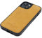 PORTER RILEY - Leather Case Compatible with iPhone 15 Pro. Premium Genuine Leather Slim Back/Bumper/Shell/Shockproof Case (Tan)
