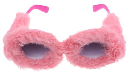 PRETYZOOM Lustige Brille Plüschbrille Sonnenbrillen Für Karneval Oder Fasching Maskerade Brille Für Frauen