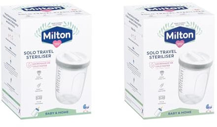 MILTON Solo Travel STERILISER (Pack of 2)