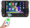 Radio para Coche SCUMAXCON RCD360 Pro3 con Carplay inalámbrico para VW Golf 5, Golf 6, Polo 5, T5, Passat, Radio 2 DIN Bluetooth USB RVC con alemán