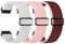 TumpCez Elastische Uhrenarmbänder,16mm 18mm 19mm 20mm 22mm 24mm Schnellverschluss Nylon Armband Verstellbare Aatmungsaktive Sportbänder Ersatzarmband für Herren Damen
