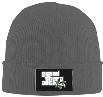 Abenteuerspiel Mütze Unisex Winter Warme Haube Homme Strickmützen Hip Hop Outdoor Ski GTA Abenteuerspiel Skullies Mützen Hut Personalisiertes Freund