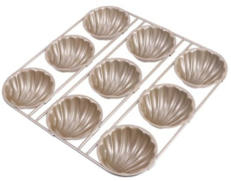 Garneck Lot De 9 Moules À Gâteaux En Forme De Banane Antiadhésifs En Acier Au Carbone Pour Une Cuisson Uniforme
