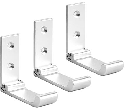 Ganchos de ropa, Almacenamiento de ganchos for abrigos, colgador de puerta, 3 piezas, montado en la pared, autoadhesivo, floding, perchero, gancho, ahorro de espacio, gancho for bata, for toalla, ganc