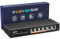 Switch Ethernet 10G Non Gestito a 6 Porte, 4 Porte 2.5G Base-T, 2 Porte RJ45 10Gb, Compatibile con 100/1000/2500Mbps, Metallo Senza Ventola, VLAN, Switch di Rete YuanLey 2.5Gbe per NAS 2.5G/10G