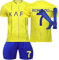 Maillot Foot Enfant et Adultes, Ensemble Foot Enfant Nouveaux Home/Away Soccer Jersey, Maillot de Football Jersey Set survetement T-Shirt Short Et Chaussettes Garçon Vêtement Sport