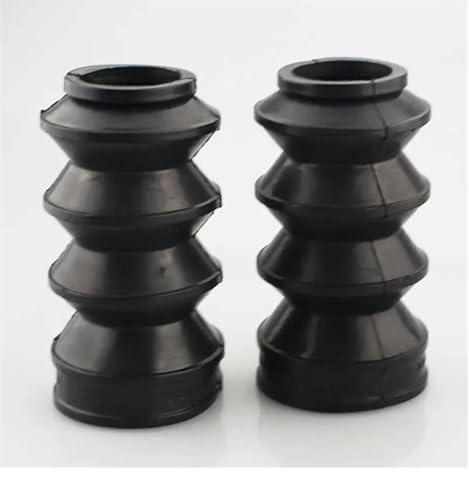 ISJRJF Copri Forcella Forcelle Moto Adatto per Harley Dyna/Iron 883 XL883/Sportster 883 1200 39mm Copri Forcella Anteriore Soffietto Copertura Ammortizzatore