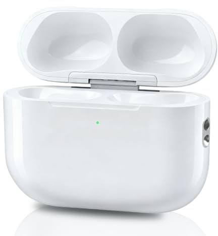 BRABURG Kabellose Ladecase Kompatibel mit AirPods Pro 3, Charging Case Replacement Ladehülle mit Bluetooth-Kopplungsfunktion, USB-C-Port