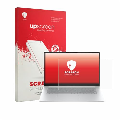 upscreen Schutzfolie für HP OmniBook 3 17 17-dp0233ngx – Made in Germany, Kristall-klar, Kratzschutz, Anti-Fingerprint