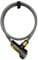 ONGUARD Akita Key Cable Lock (Black, 120 cm x 12 mm)