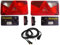 FKAnhängerteile Aspöck Multipoint 5 - Leuchten Set - 13 polig 5 m + 2X 3,0 m Abgang - Kabelbaum - Beleuchtung-Set
